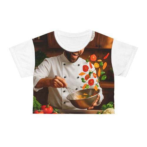 Whisk of Wonders - Crop Tee (AOP)