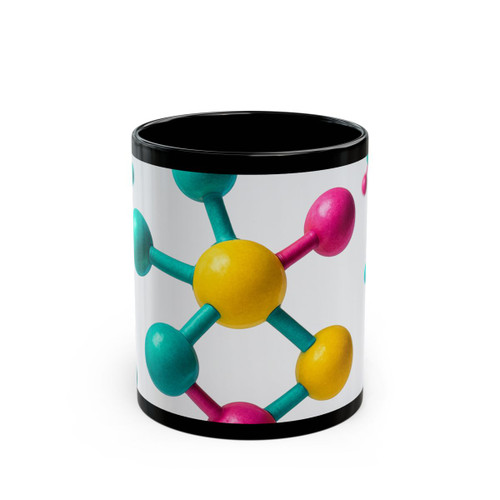 Molecular Harmony - Black Mug (11oz, 15oz)