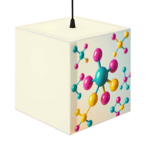 Molecular Harmony - Light Cube Lamp