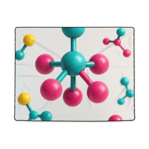 Molecular Harmony - Polyester Blanket