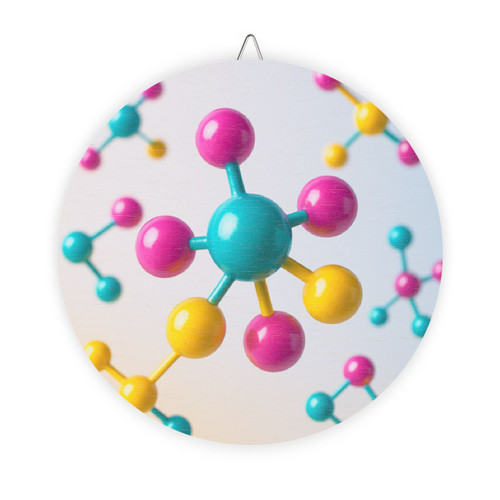 Molecular Harmony - Wood Signs