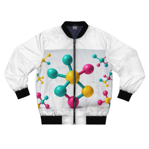 Molecular Harmony - Men's Bomber Jacket (AOP)