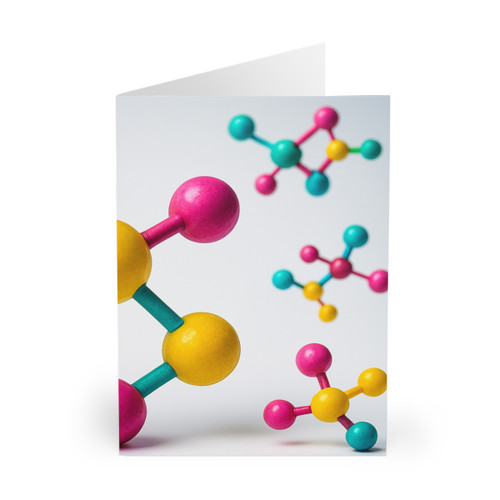 Molecular Harmony - Greeting Cards (5 Pack)