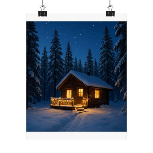 Joyful Winter Wonderland - Matte Vertical Posters