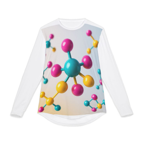 Molecular Harmony - Men's UV Protection Long Sleeve Shirt (AOP)
