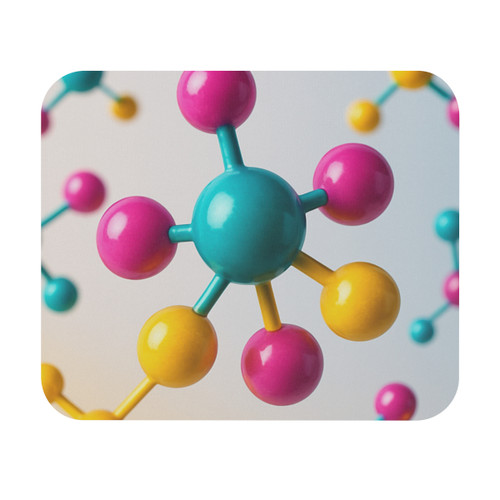 Molecular Harmony - Mouse Pad (Rectangle)