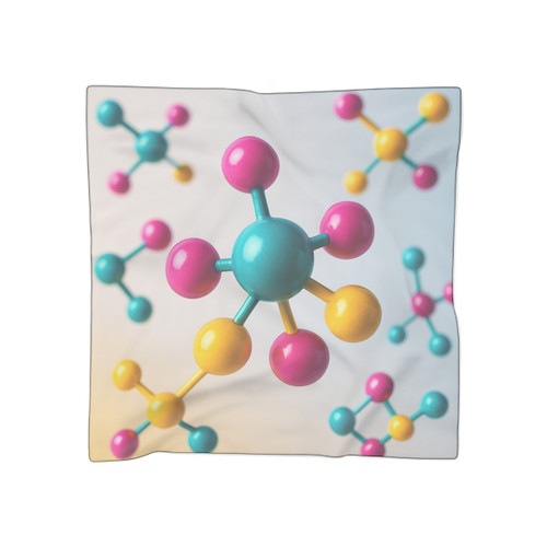 Molecular Harmony - Poly Scarf