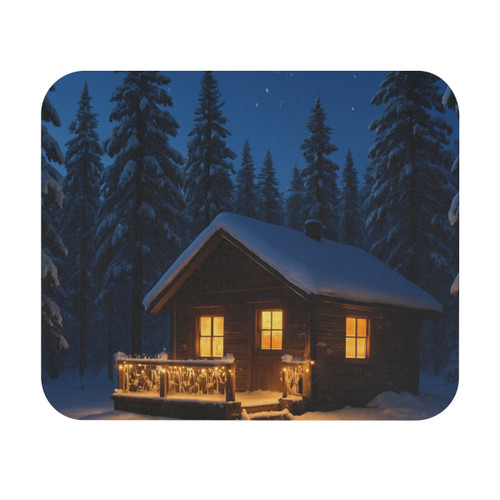 Joyful Winter Wonderland - Mouse Pad (Rectangle)