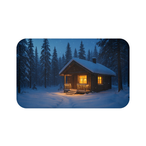 Joyful Winter Wonderland - Bath Mat