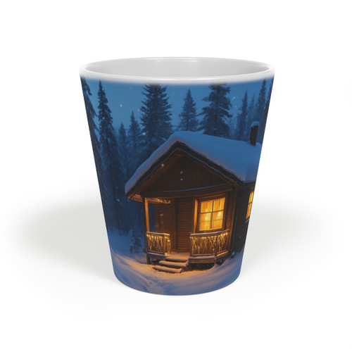 Joyful Winter Wonderland - Latte Mug, 12oz