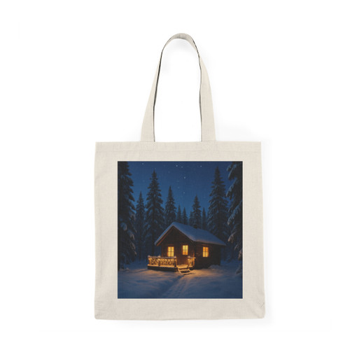 Joyful Winter Wonderland - Natural Tote Bag
