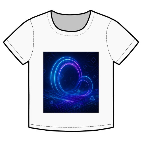 Digital Dreamscape - Organic Rib Baby Tee