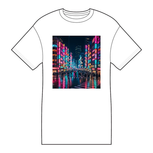Tokyo Neon Streets - Core Cotton Tee