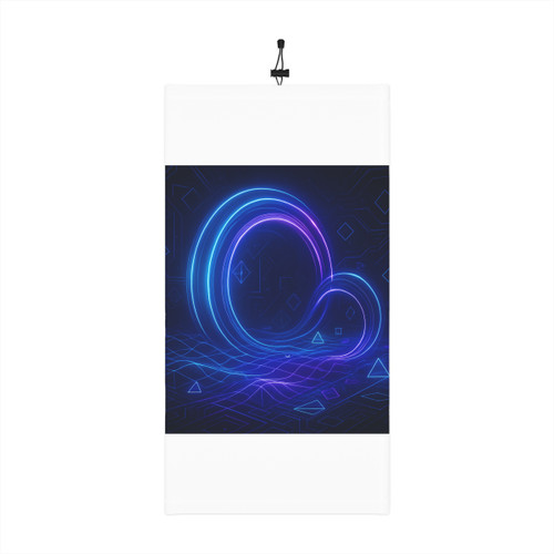 Digital Dreamscape - Winter Neck Gaiter With Drawstring Digital Dreamscape - Winter Neck Gaiter With Drawstring
