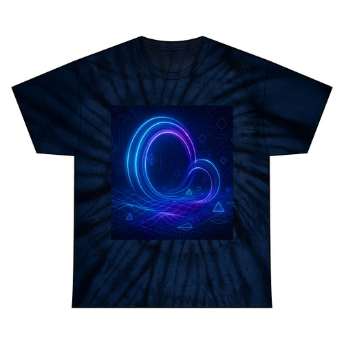 Digital Dreamscape - Unisex Tie Dye Cotton Tee Digital Dreamscape - Unisex Tie Dye Cotton Tee