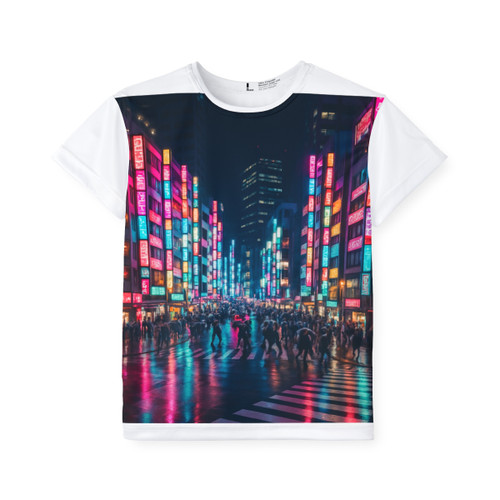 Tokyo Neon Streets - Kids Sports Jersey (AOP)