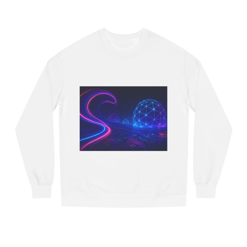 Digital Dreamscape - Unisex Crew Neck Sweatshirt