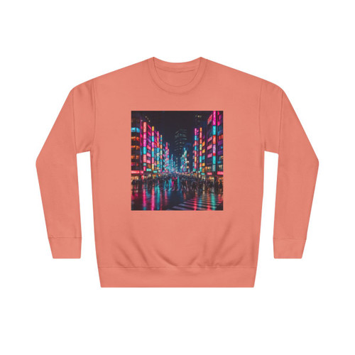 Tokyo Neon Streets - Unisex Crew Sweatshirt Tokyo Neon Streets - Unisex Crew Sweatshirt