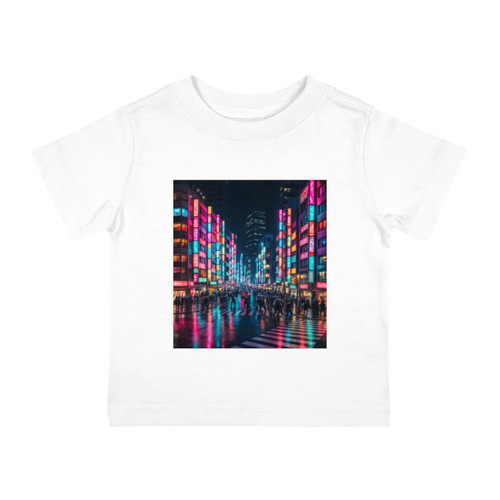 Tokyo Neon Streets - Infant Cotton Jersey Tee