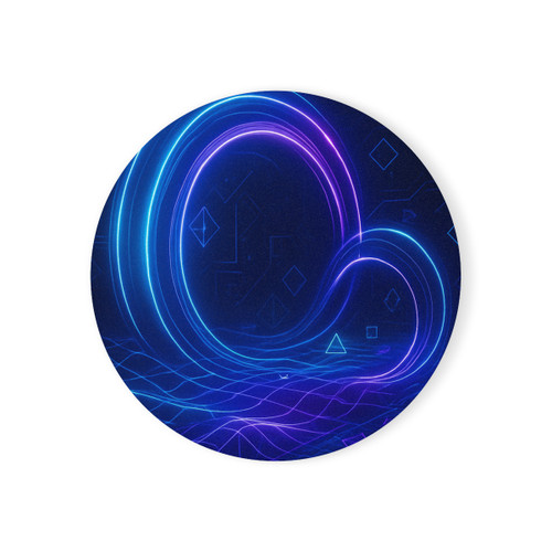 Digital Dreamscape - Cork Back Coaster Digital Dreamscape - Cork Back Coaster