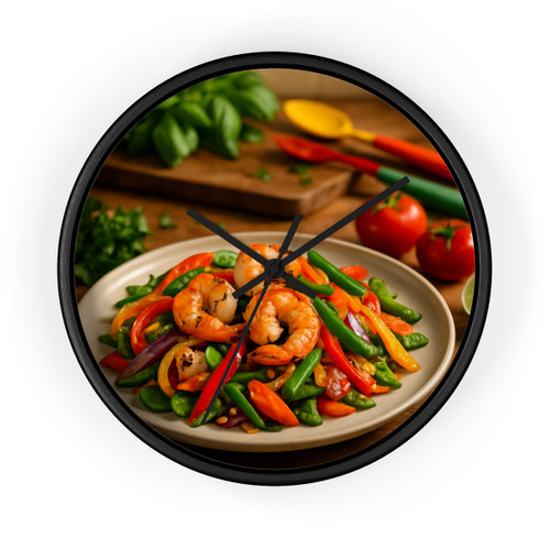 Flavorful Journeys - Wall Clock