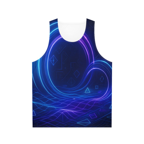 Digital Dreamscape - Unisex Tank Top (AOP) Digital Dreamscape - Unisex Tank Top (AOP)