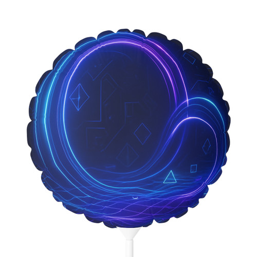 Digital Dreamscape - Balloon (Round and Heart-shaped), 11"