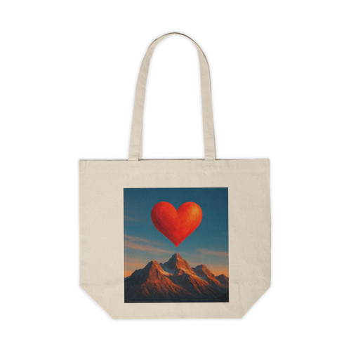 Brave Heart Rising - Canvas Shopping Tote Brave Heart Rising - Canvas Shopping Tote
