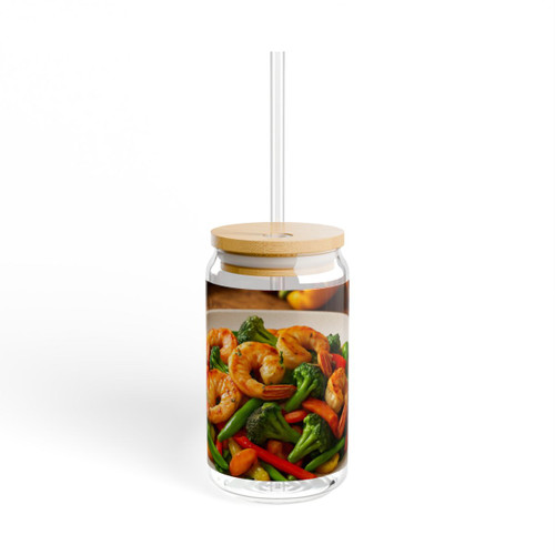 Flavorful Journeys - Sipper Glass, 16oz