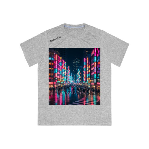 Tokyo Neon Streets - Men's Sports T-shirt
