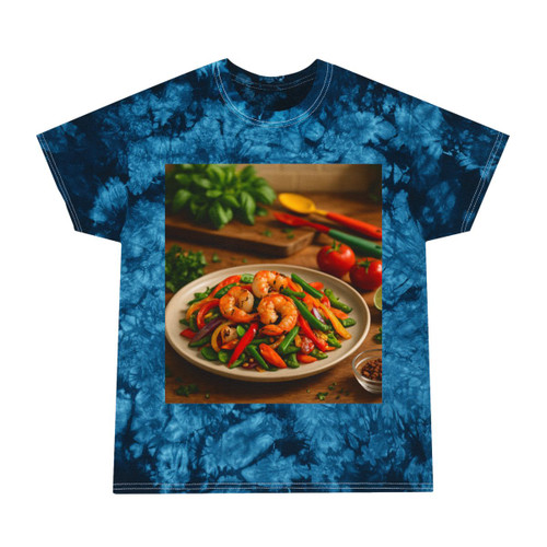 Flavorful Journeys - Tie-Dye Tee, Crystal