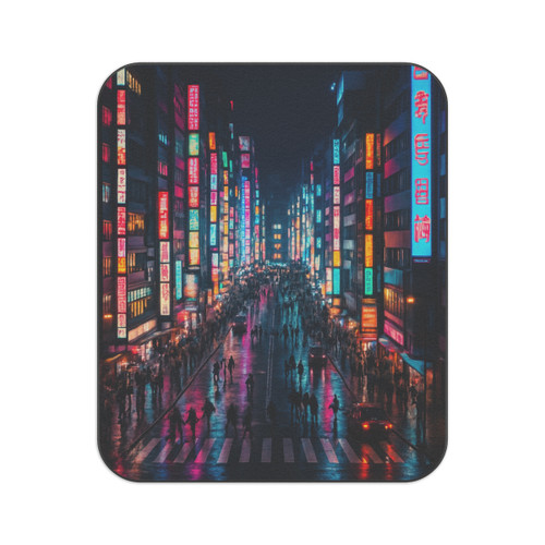 Tokyo Neon Streets - Picnic Blanket