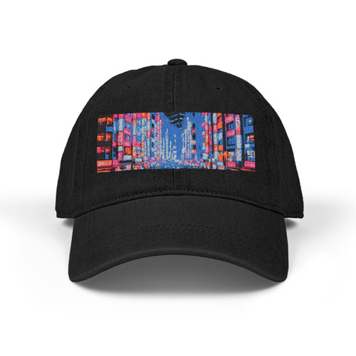Tokyo Neon Streets - Denim Hat (Embroidery)
