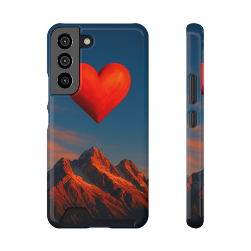 Brave Heart Rising - Phone Case With Card Holder
