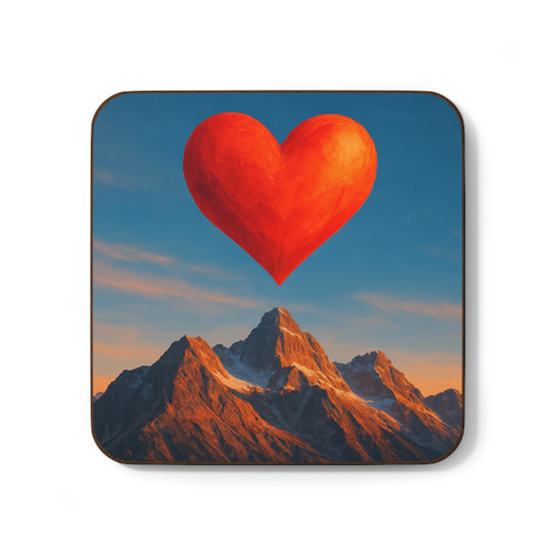 Brave Heart Rising - Hardboard Back Coaster