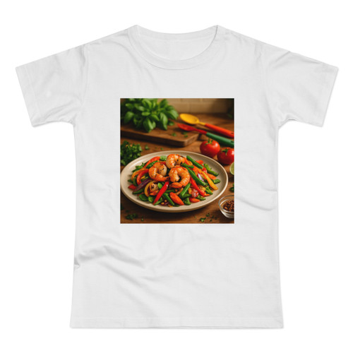 Flavorful Journeys - Single Jersey Women's T-shirt