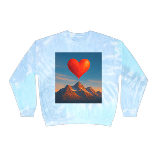 Brave Heart Rising - Unisex Tie-Dye Sweatshirt Brave Heart Rising - Unisex Tie-Dye Sweatshirt