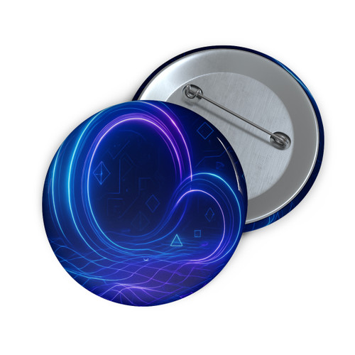 Digital Dreamscape - Custom Pin Buttons