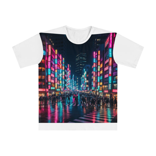 Tokyo Neon Streets - Men's Loose T-shirt (AOP)