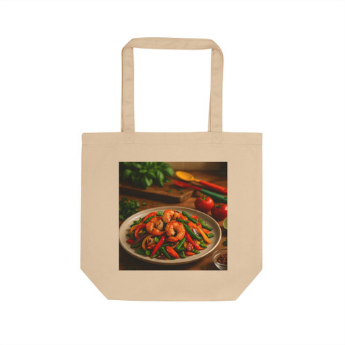 Flavorful Journeys - Eco Tote Bag Flavorful Journeys - Eco Tote Bag