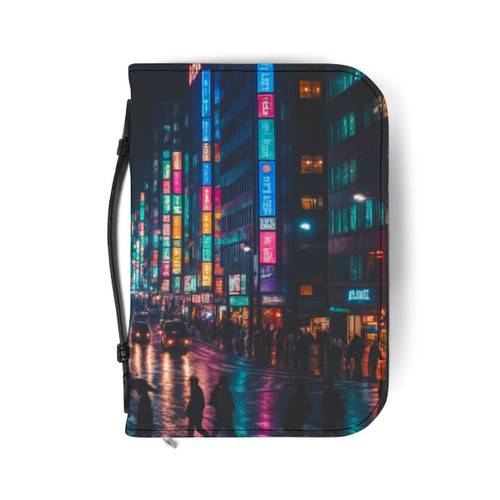 Tokyo Neon Streets - Bible Cover