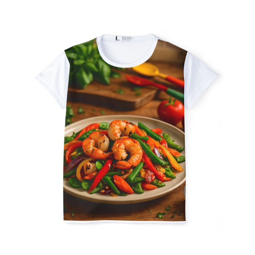 Flavorful Journeys - Women's Sports Jersey (AOP) Flavorful Journeys - Women's Sports Jersey (AOP)