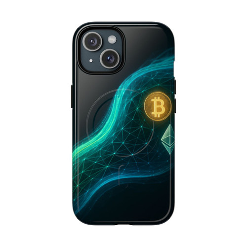 Digital Currency Wave - Tough Magnetic Cases
