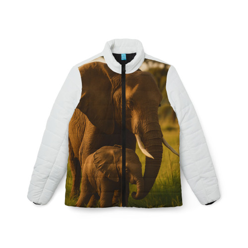 Dramatic Elephant Guardian - Women’s Puffer Jacket (AOP) Dramatic Elephant Guardian - Women’s Puffer Jacket (AOP)
