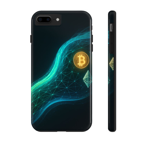 Digital Currency Wave - Tough Phone Cases