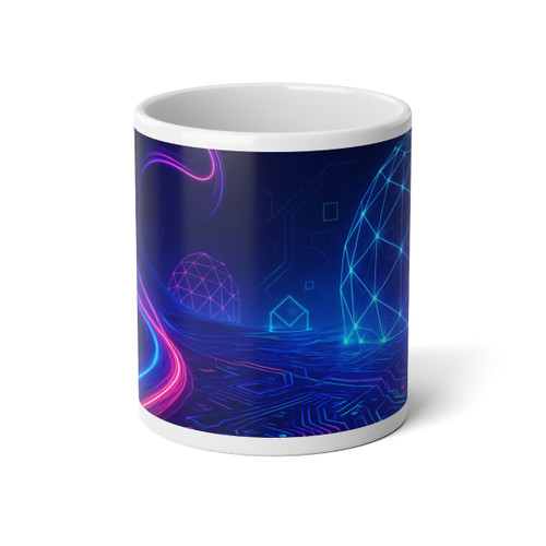 Digital Dreamscape - Jumbo Mug, 20oz