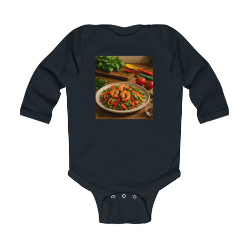 Flavorful Journeys - Infant Long Sleeve Bodysuit