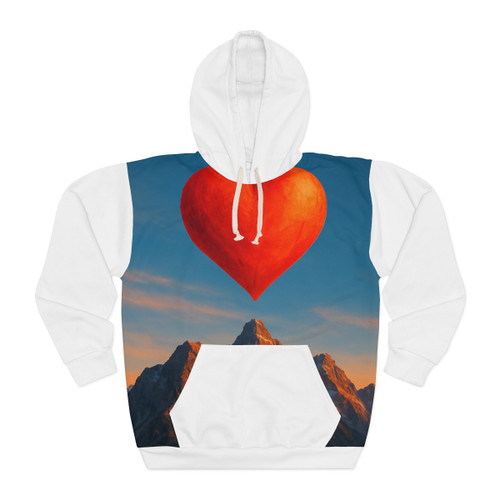 Brave Heart Rising - Unisex Pullover Hoodie (AOP) Brave Heart Rising - Unisex Pullover Hoodie (AOP)