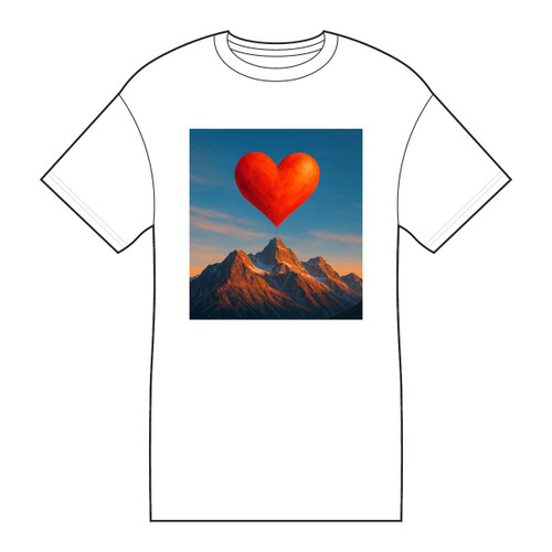 Brave Heart Rising - Core Cotton Tee Brave Heart Rising - Core Cotton Tee