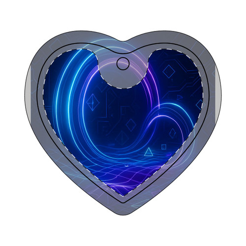 Digital Dreamscape - Ceramic Ornaments, 1-Side Print